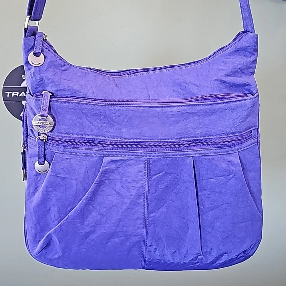 Travelon Purple bag - Picture 2 of 16